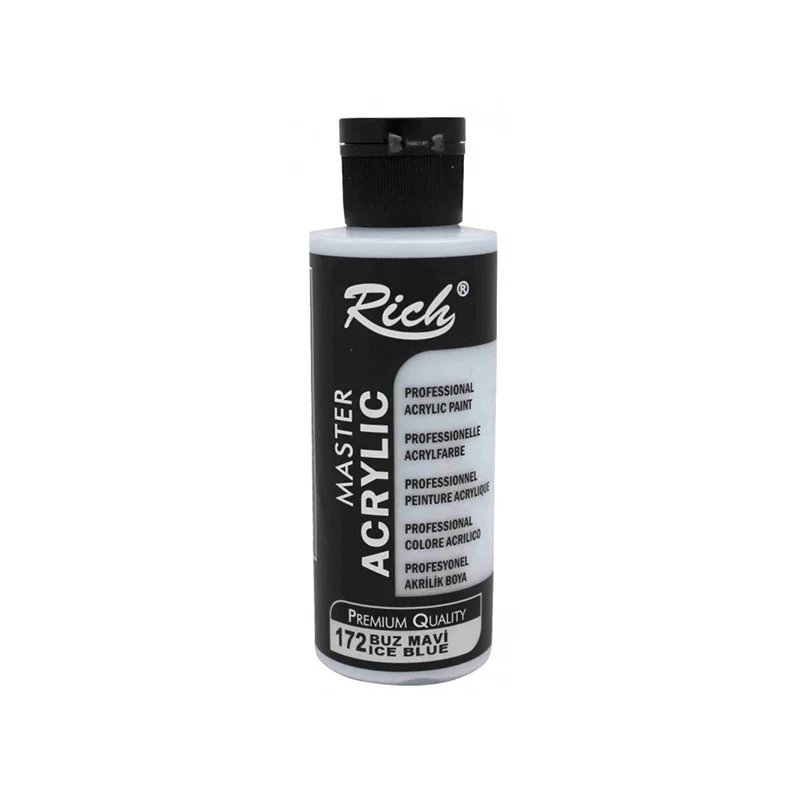 RICH AKRİLİK BOYA 172 BUZ MAVİSİ 120 cc (Best)