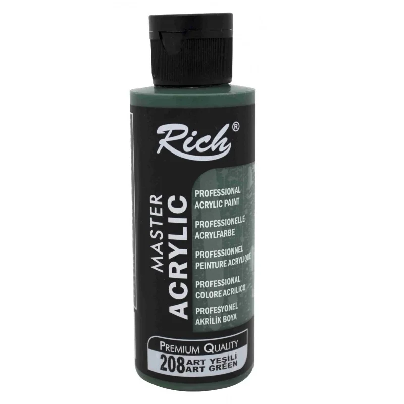 RICH AKRİLİK BOYA 208 ART YEŞİLİ 120 cc (Best)