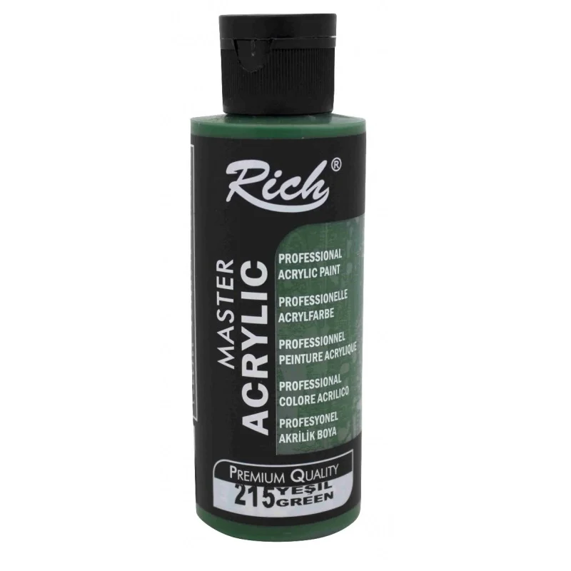 RICH AKRİLİK BOYA 215 YEŞİL 120 cc (Best)