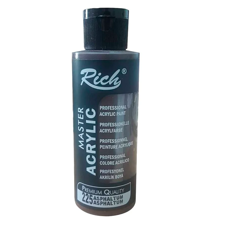RICH AKRİLİK BOYA 225 ASPHALTUM 120 cc (Best)