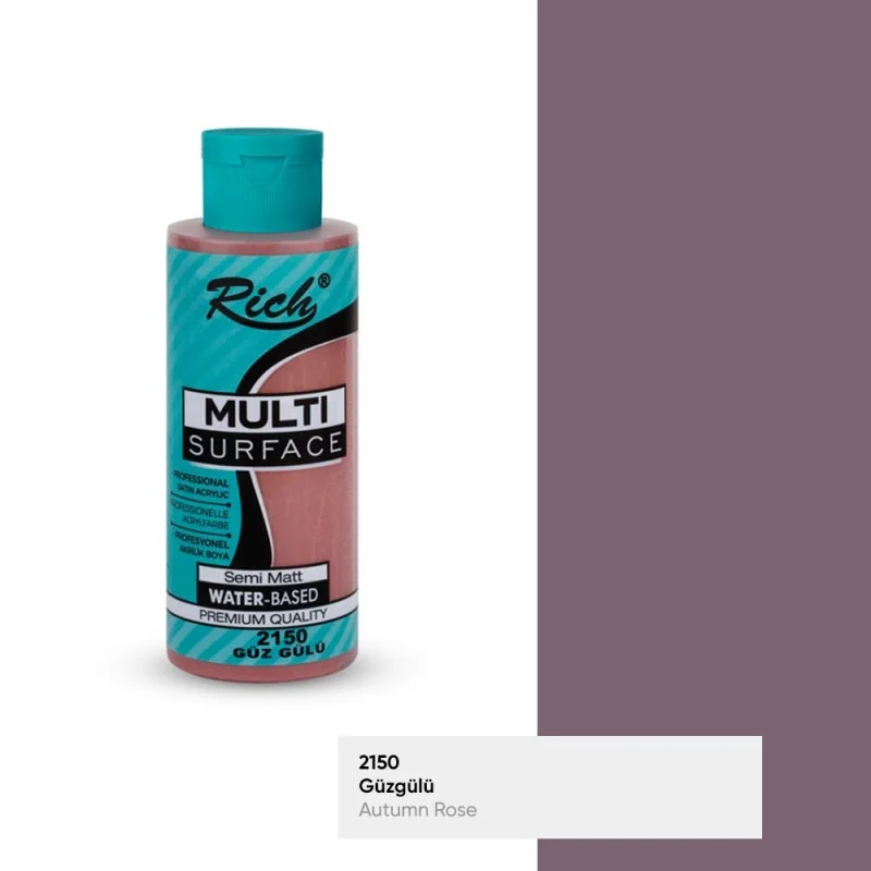 RICH MULTİ AKRİLİK BOYA 2150 GÜZ GÜLÜ 120 cc (Best)