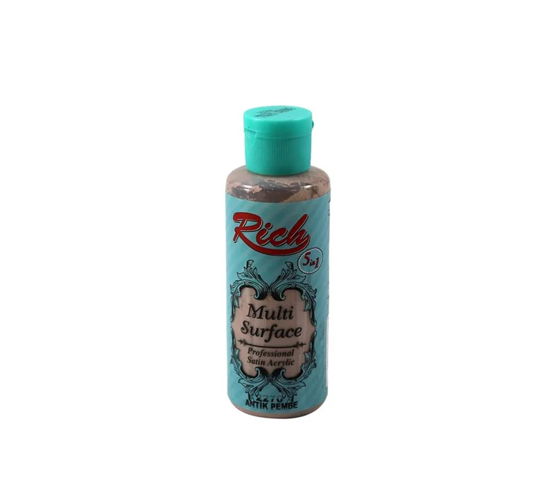 RICH MULTİ AKRİLİK BOYA 2270 ANTİK PEMBE 120 cc (Best)