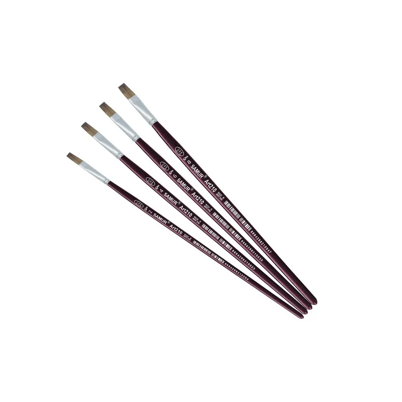SAMUR ART 210 2-4-6-8 NO YAĞLI BOYA FIRÇASI 4 LÜ SET (Best)