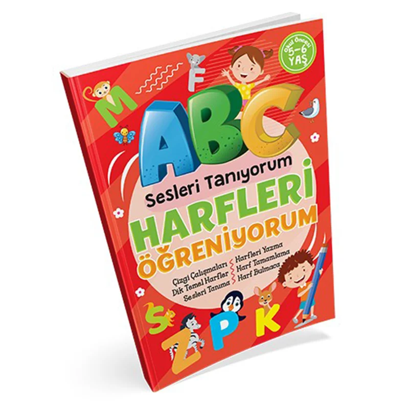SESLERİ TANIYORUM HARFLERİ ÖĞR.5-6 YAŞ/EMA (Best)