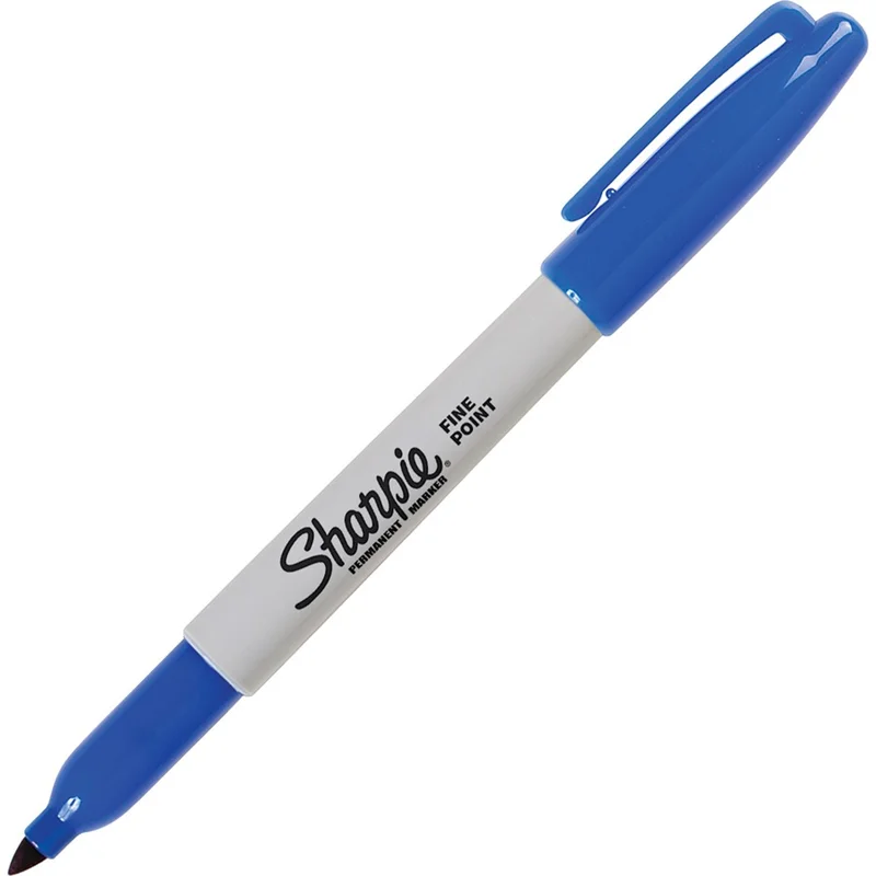 SHARPIE FINE PERMANENT MARKER KALEM MAVİ 1741833 (Best)