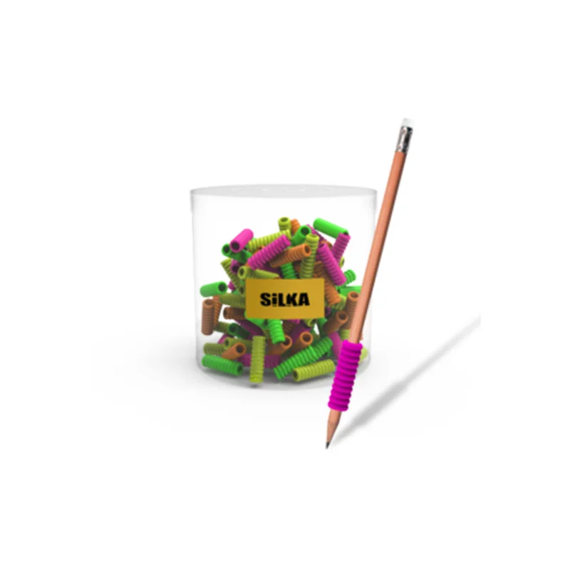 SİLKA ART.35N NEON SPİRAL KALEM TUTMA APARATI 4 RENK (Best)