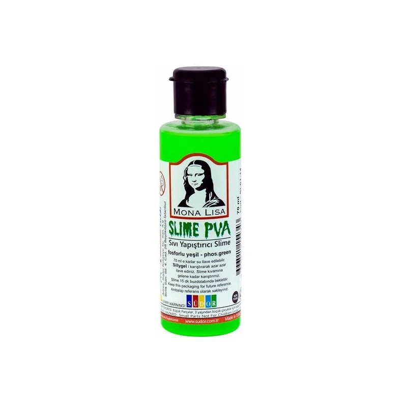 SÜDOR SLIME FOSFORLU YEŞİL 70 ml SL01-14 (Best)