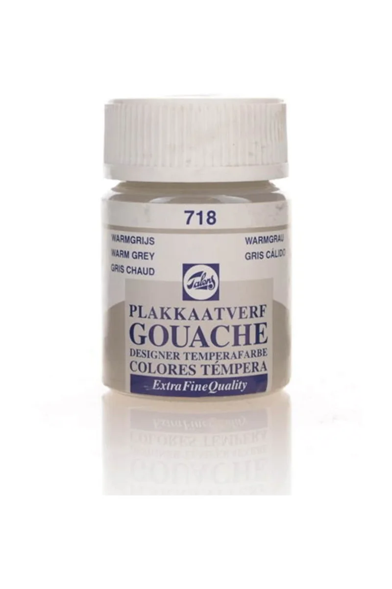 TALENS GUAJ BOYA 16 ml 718 GRİ (Best)