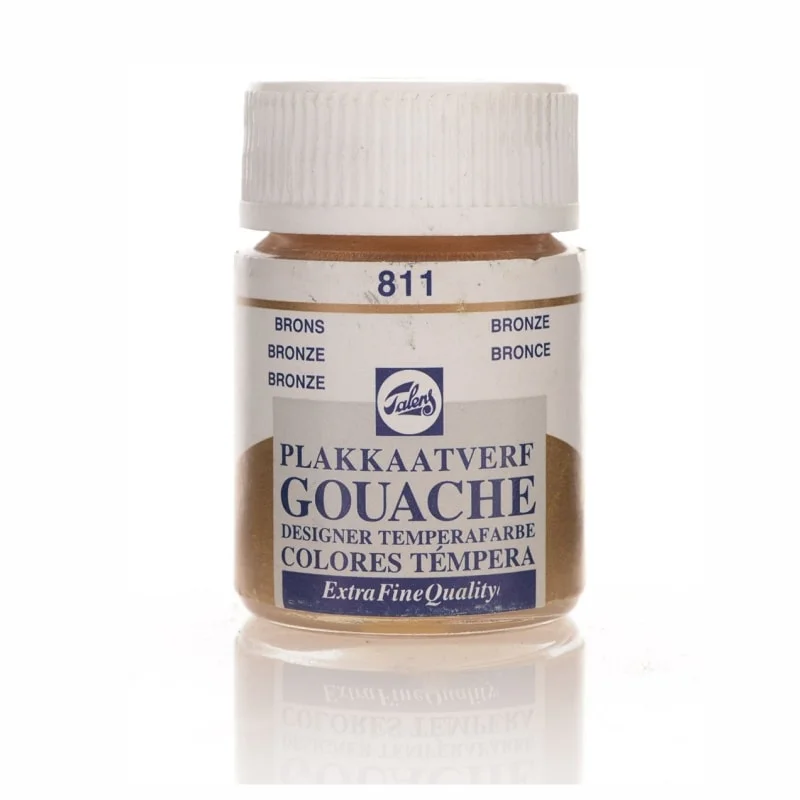 TALENS GUAJ BOYA 16 ml 811 METALİK BRONZ (Best)