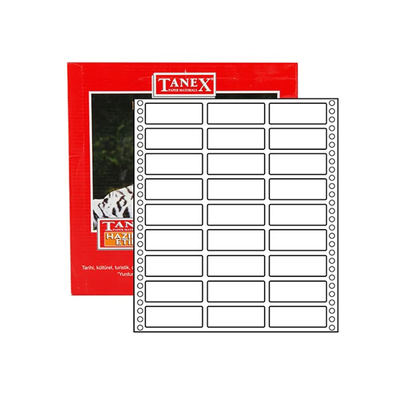 TANEX 20x55 BİLGİSAYAR ETİKET 3172 (Best)