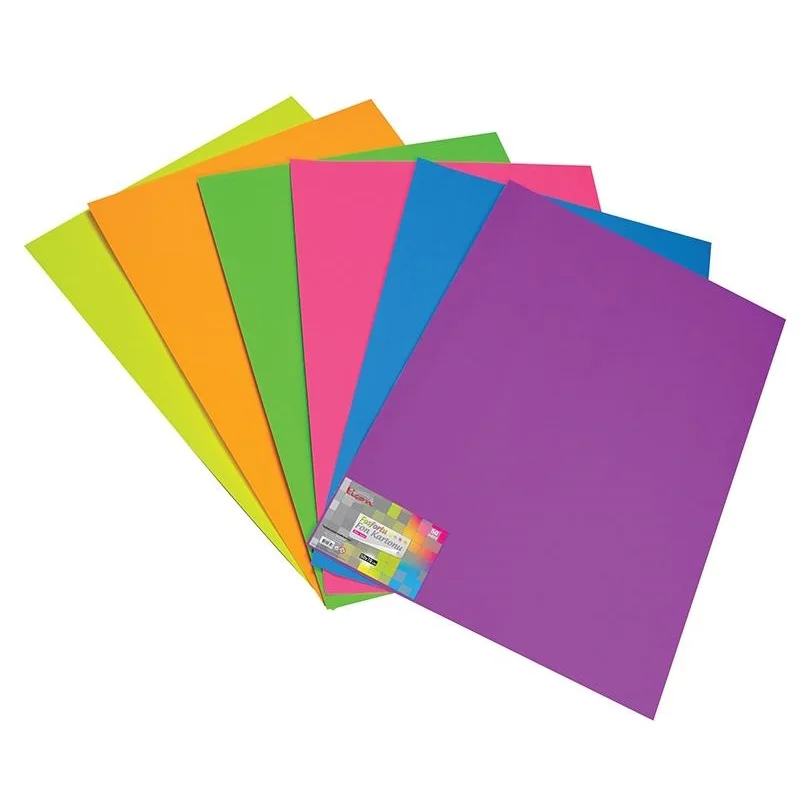 TİCON FOSFORLU 50x70 PEMBE FON KARTONU 74021 50 Lİ (Best)