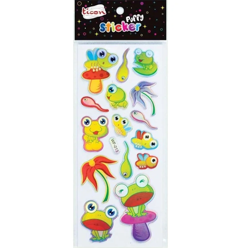 TİCON STICKER 3D PUFFY TPS (Best)