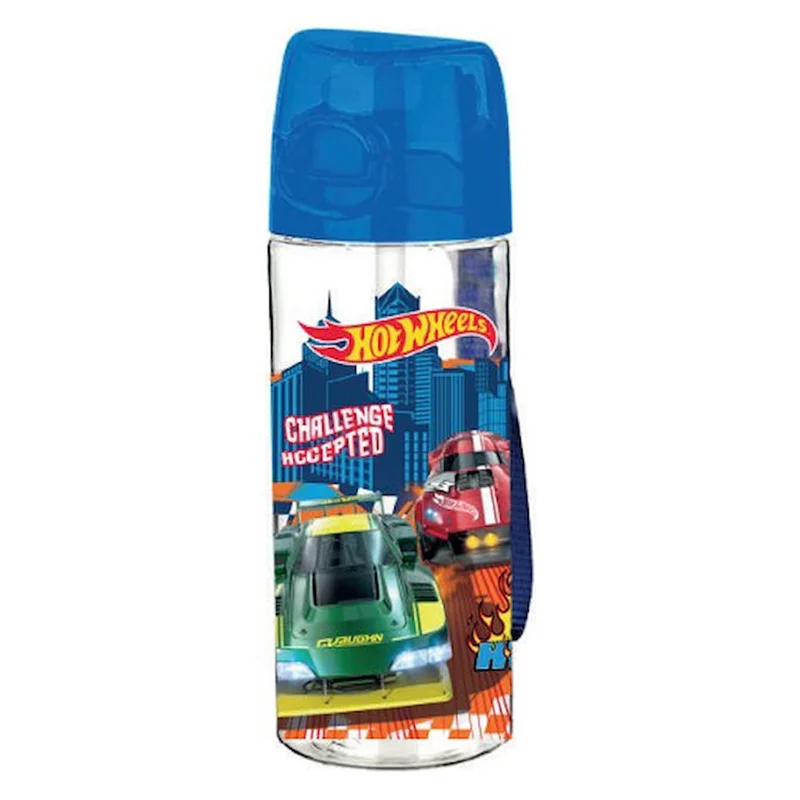 TMN 593039 HOT WHEELS PİPETLİ MATARA 500 ml. 2877 (Best)