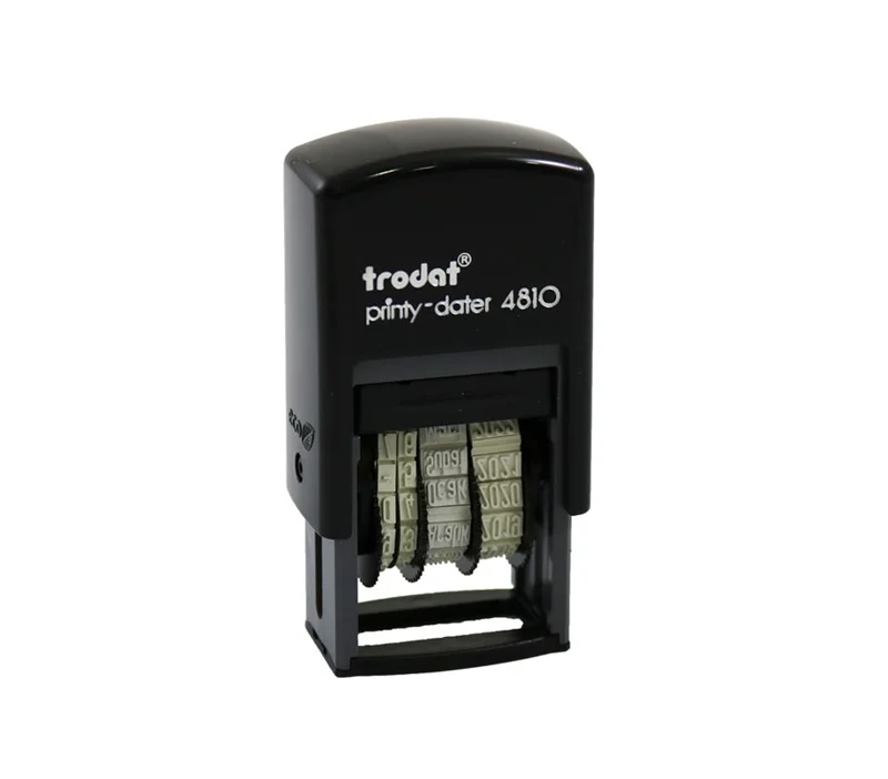 TRODAT 4810 TARİH KAŞESİ TÜRKÇE/İNGİLİZCE (Best)