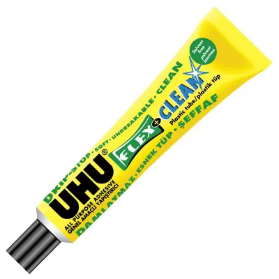 UHU FLEX+CLEAN SOLVENTSİZ YAPIŞTIRICI 48306 (Best)