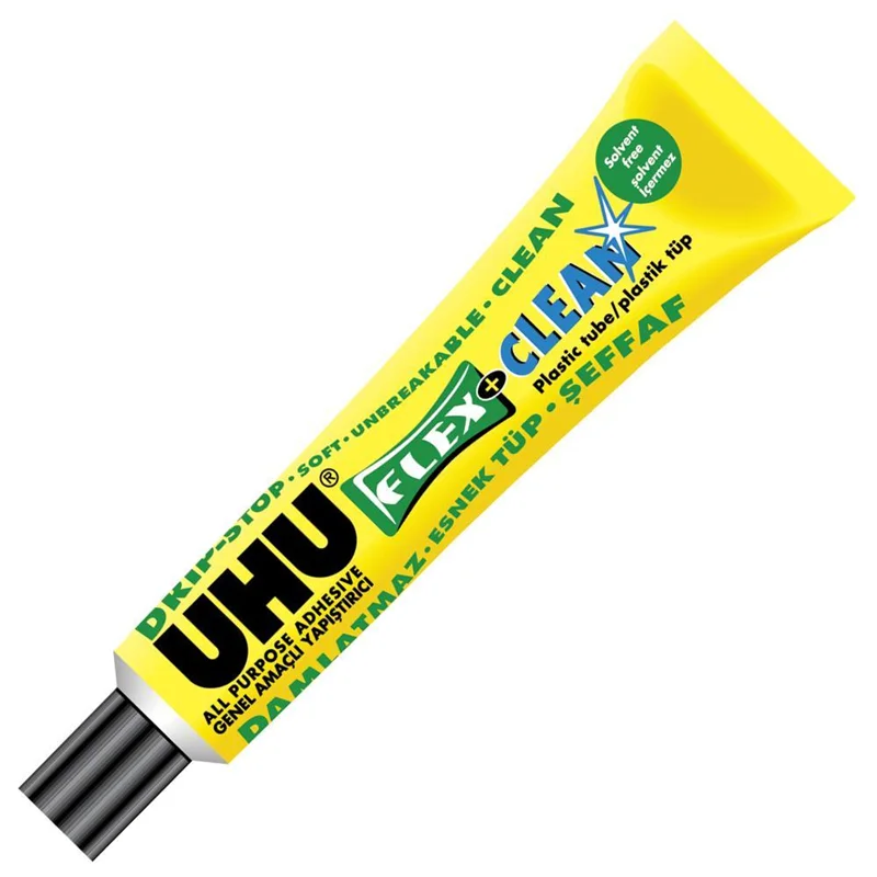 UHU FLEX+CLEAN SOLVENTSİZ YAPIŞTIRICI 48306 (Best)
