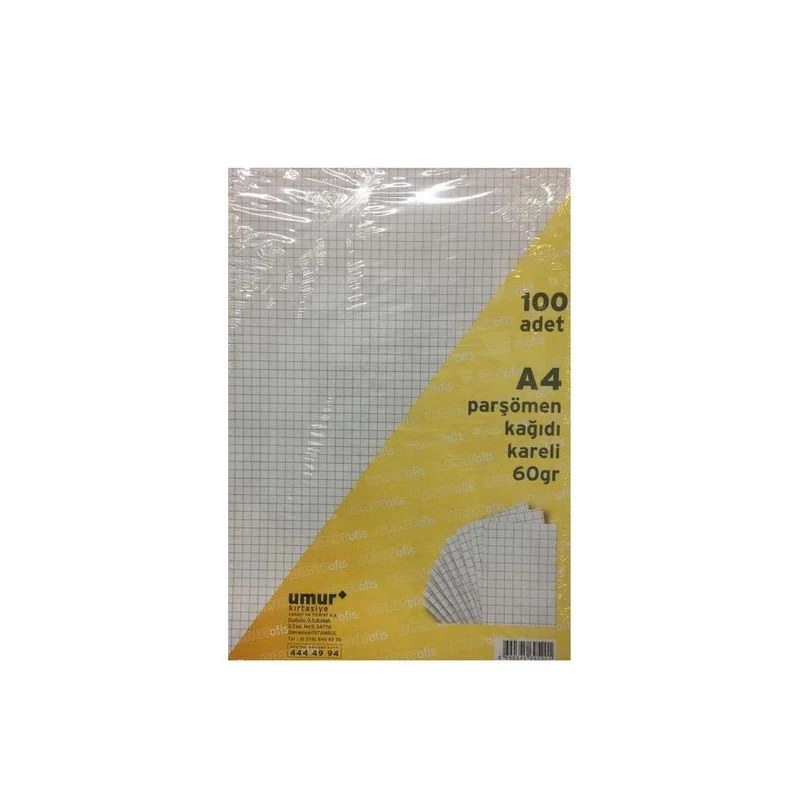 UMUR A4 PARŞÖMEN KARELİ 100 LÜ 30001632 (Best)