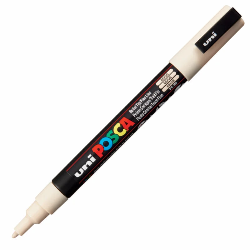 UNİ-BALL PC-3M POSCA SU BAZLI MARKER BEJ 0.9 (Best)