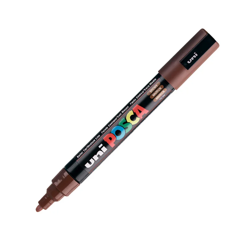 UNİ-BALL PC-5M-POSCA SU BAZLI MARKER KAHVERENGİ 1.8 (Best)