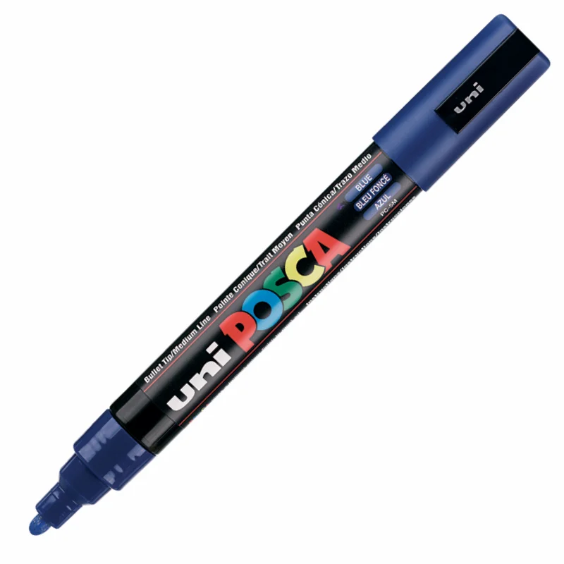 UNİ-BALL PC-5M-POSCA SU BAZLI MARKER MAVİ 1.8 (Best)