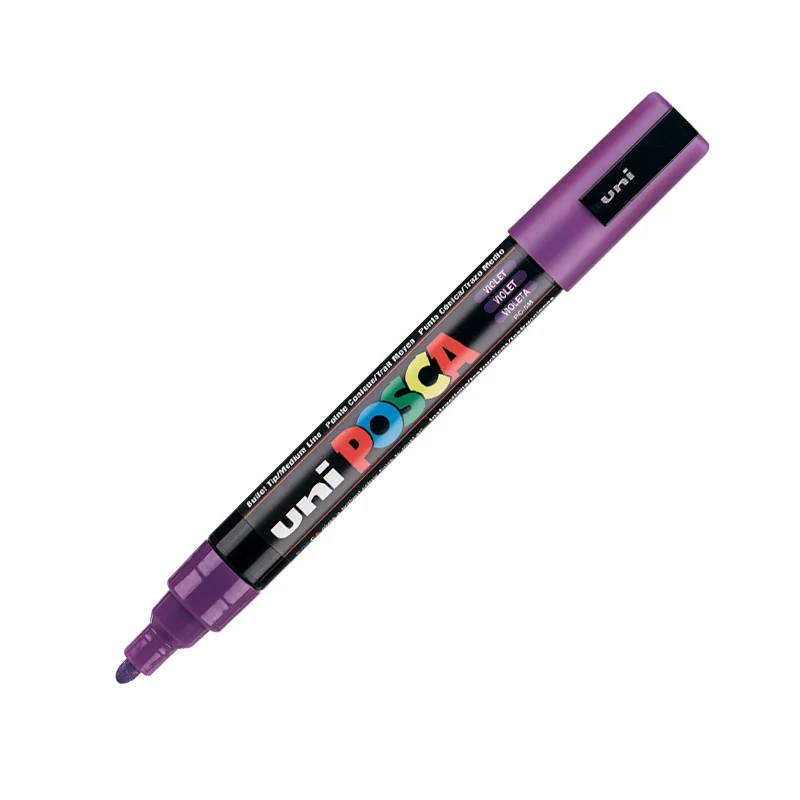 UNİ-BALL PC-5M-POSCA SU BAZLI MARKER MOR 1.8 (Best)