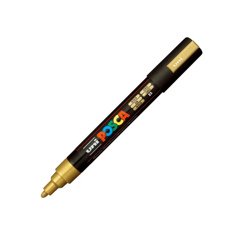 UNİ-BALL PC-5M-POSCA SU BAZLI MARKER MT.ALTIN 1.8 (Best)