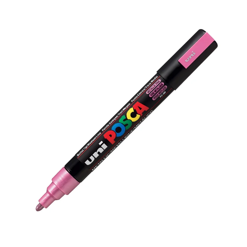 UNİ-BALL PC-5M-POSCA SU BAZLI MARKER MT.PEMBE 1.8 (Best)