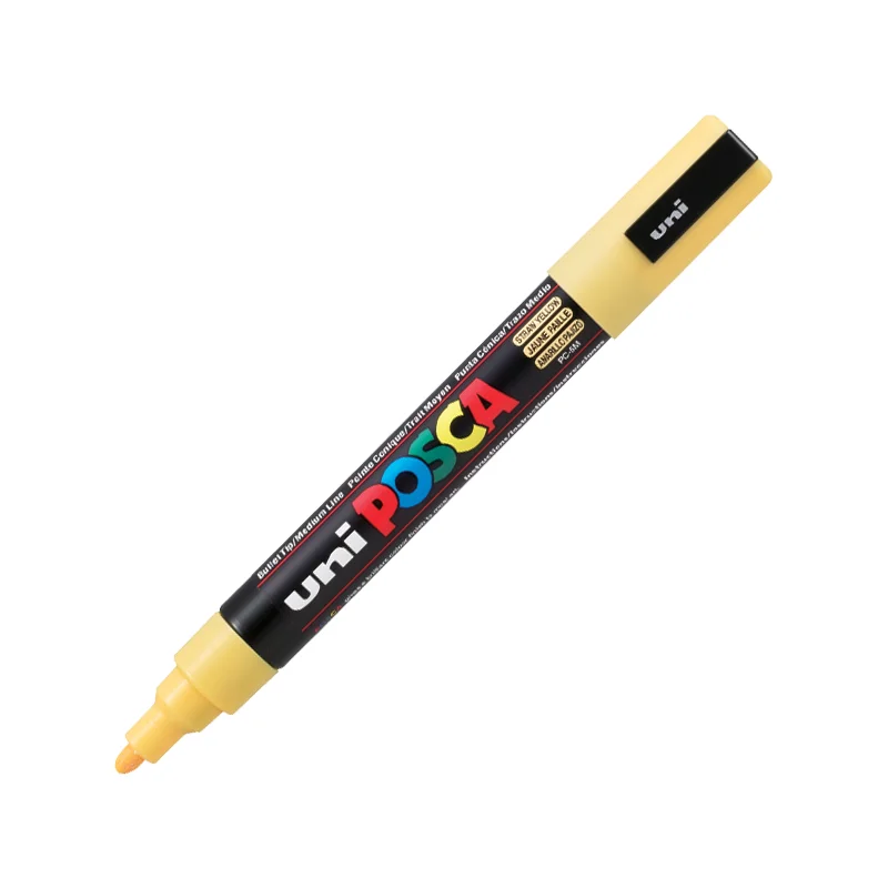 UNİ-BALL PC-5M-POSCA SU BAZLI MARKER SAMAN SARI 1.8 (Best)
