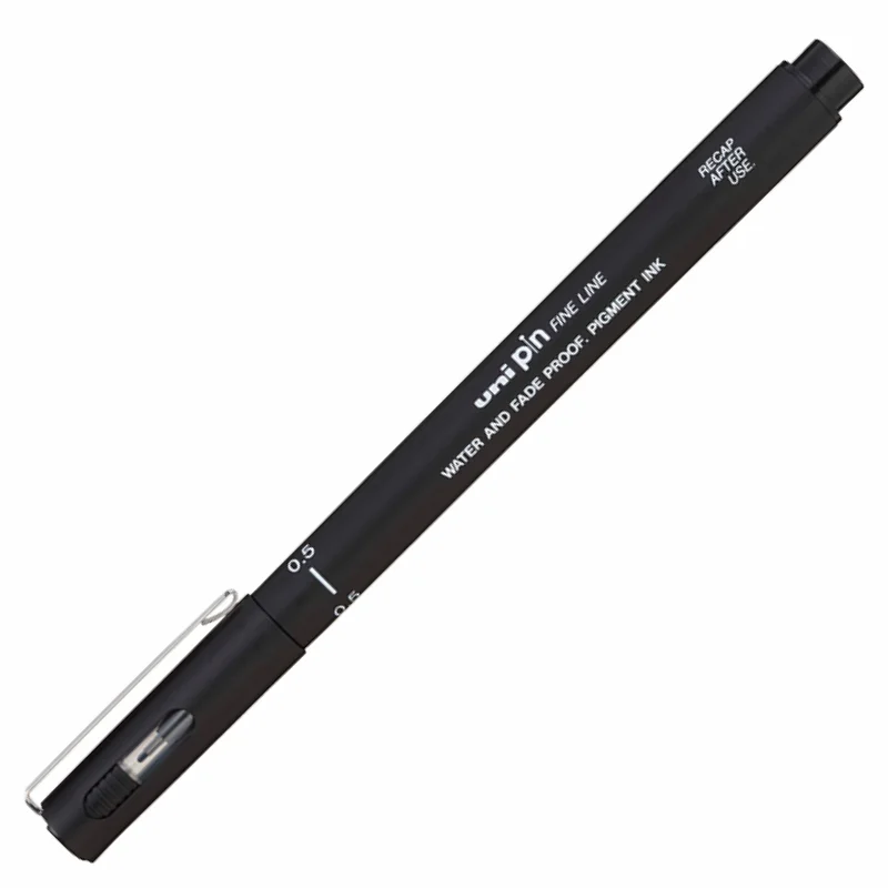 UNİ-BALL PIN05-200 FINELINE SİYAH ÇİZİM KALEMİ (Best)