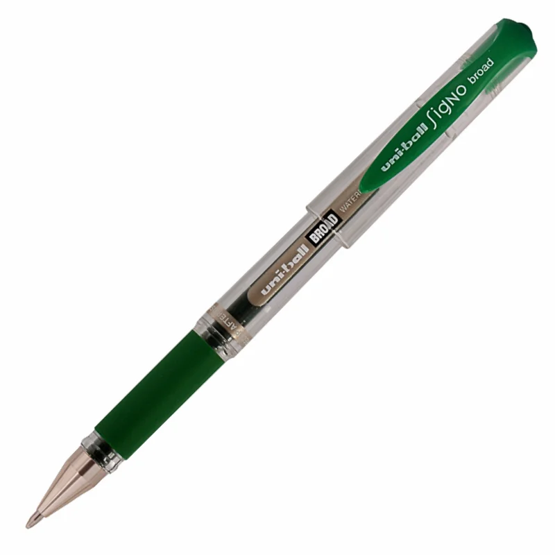 UNİ-BALL UM-153 YEŞİL BROAD JEL KALEM (Best)