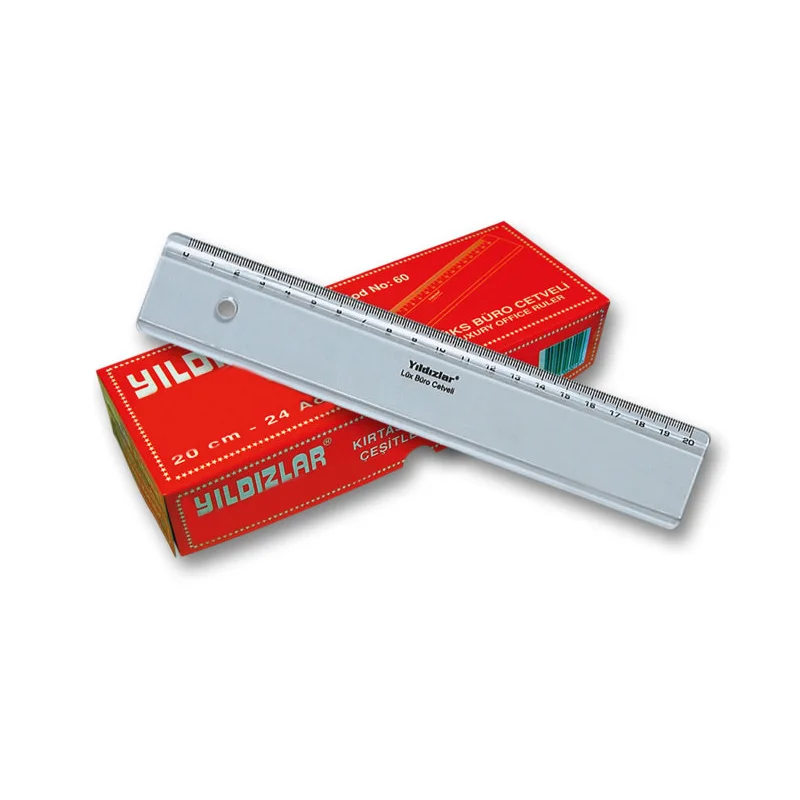 YILDIZLAR 20 CM. LÜX BÜRO CETVELİ KOD 060 (Best)