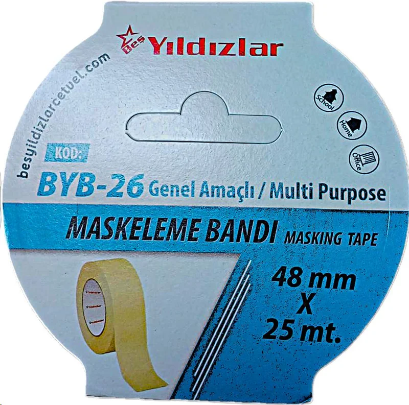 YILDIZLAR 48x25 MASKELEME BANTI BYB-26 (Best)