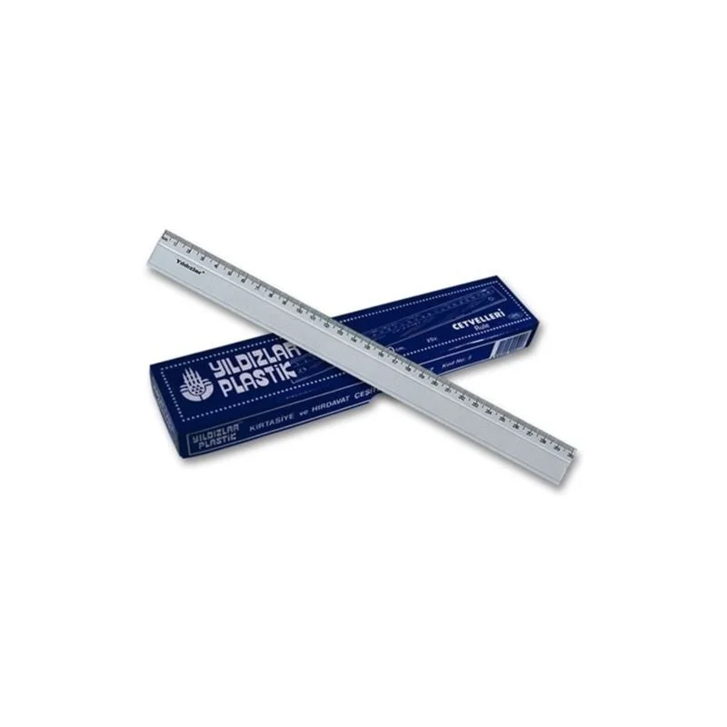 YILDIZLAR 50 CM. PLASTİK CETVEL KOD.033 (Best)