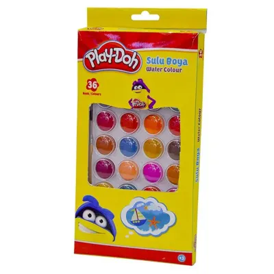 PLAY-DOH 36 RENK SULU BOYA SU010 (Best)