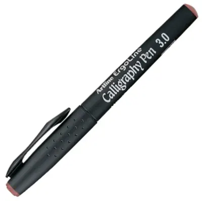 ARTLINE KALİGRAFİ KALEMİ ERGOLINE CALLIGRAPHY PEN 243 3.0 SEPYA A-ERG-243 SEPIA