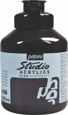 PEBEO AKRİLİK BOYA STUDIO 500 ML 171*26 MARS BLACK