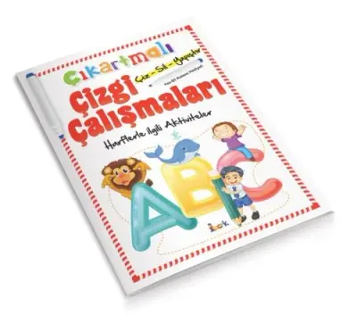 ÇIKARTMALI ÇİZGİ ÇALIŞMASI EMA HARFLER (Best)