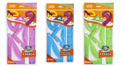 LİNO LC-003 ÇİZİM SETİ FLEXIBLE 4'LÜ (Best)