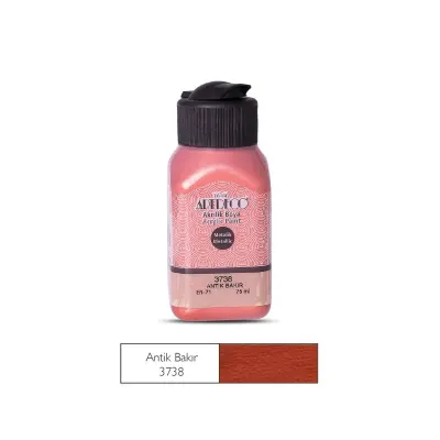 ARTDECO MET.AKRİLİK BOYA 75 ML ANT.BAKIR 071I-3738 (Best)