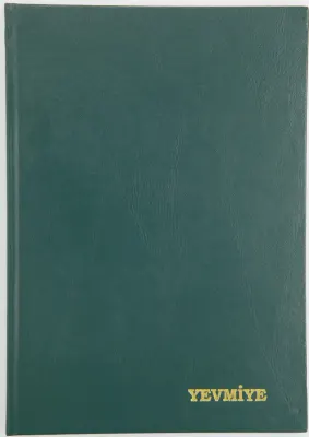 DİLMAN TİCARİ YEVMİYE DEFTERİ CİLTLİ 23x32  96 YP 8003