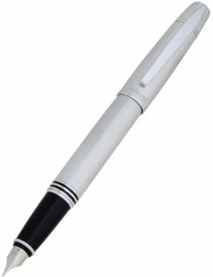 STEELPEN DOLMA KALEM PLANET SERİSİ MAT KROM 0022D