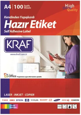 KRAF LASER ETİKET KF-2003 210 X 99 MM