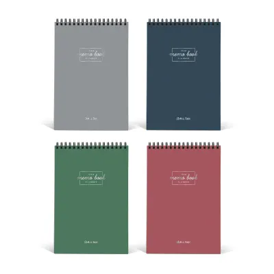HERBOY ALL SIZE MEMO BOOK SPİRALLİ DİK PREMIUM SERT KAPAK A5 ÇİZGİLİ ALL-6507