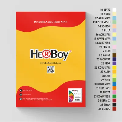 HERBOY FON KARTONU  35X50 160GR NO:27 ALTIN  HRB-3068