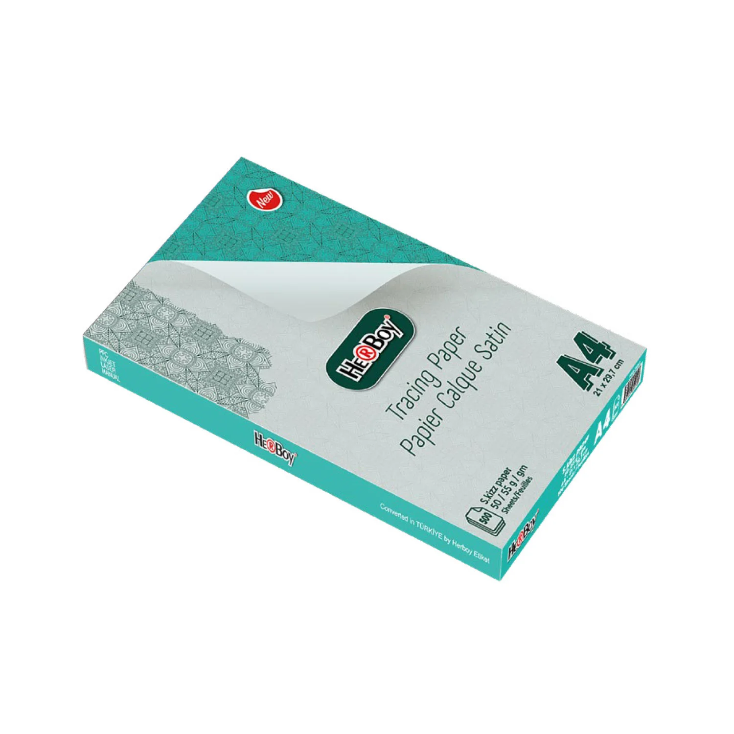 HERBOY ESKİZ AYDINGER KAĞIDI 50/55GR A4 500 'LÜ HRB-39662