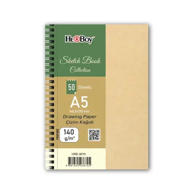 HERBOY A5 140GR 50 YPR SKETCHBOOK COLLECTION  HRB-3870
