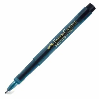 FABER 1554 BROADPEN SİYAH KALEM 155499