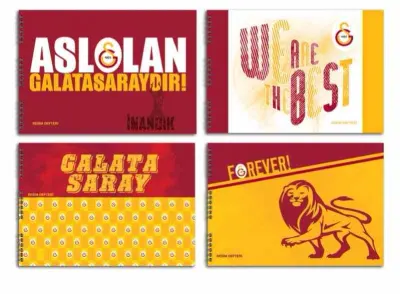 ME 50239 GALATASARAY 25x35 15 YP.SPİRALLİ RESİM DEFTERİ