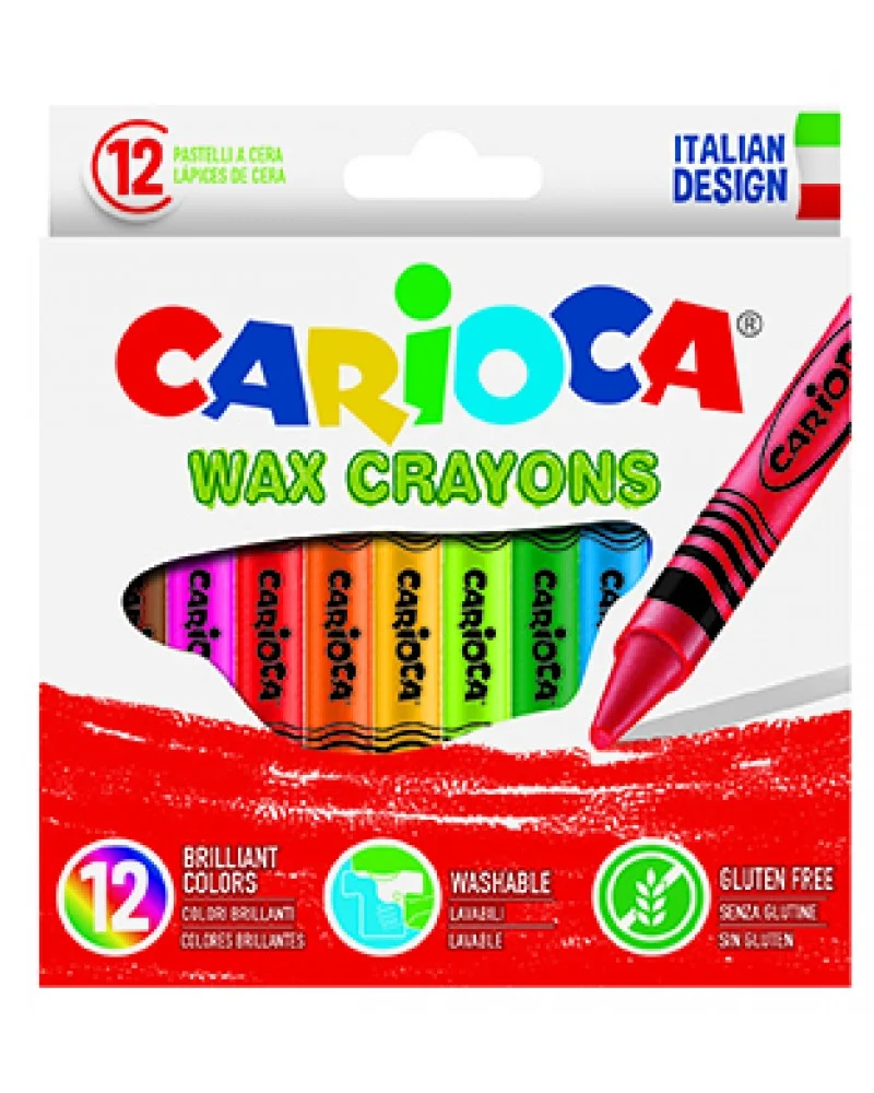 CARIOCA PASTEL BOYA YIK. WAX 12 Lİ 42365