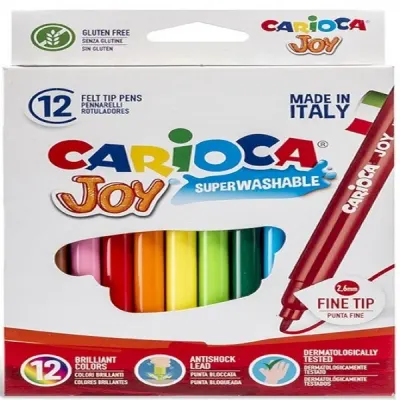 CARIOCA KEÇELİ BOYA JUMBO YIKANABİLİR JOY 12 Lİ 40614